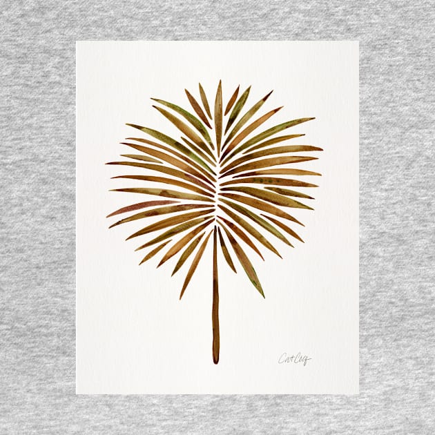 fan palm sepia by CatCoq